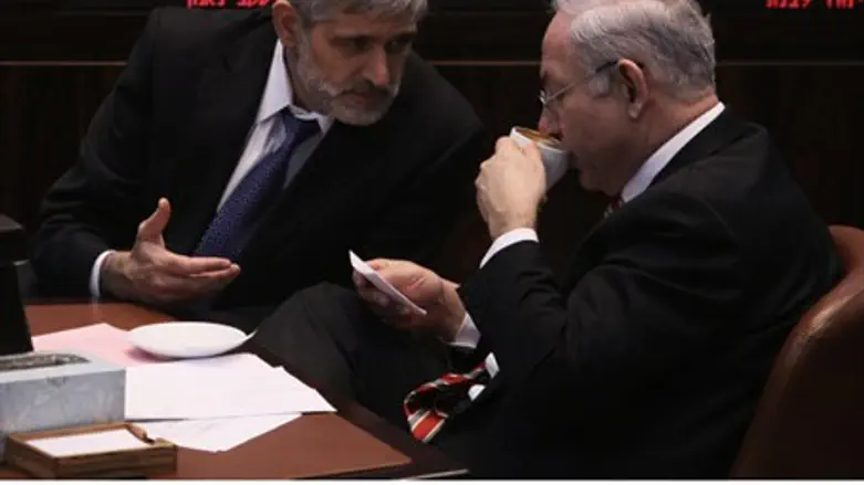 Netanyahu and Yishai (archive)