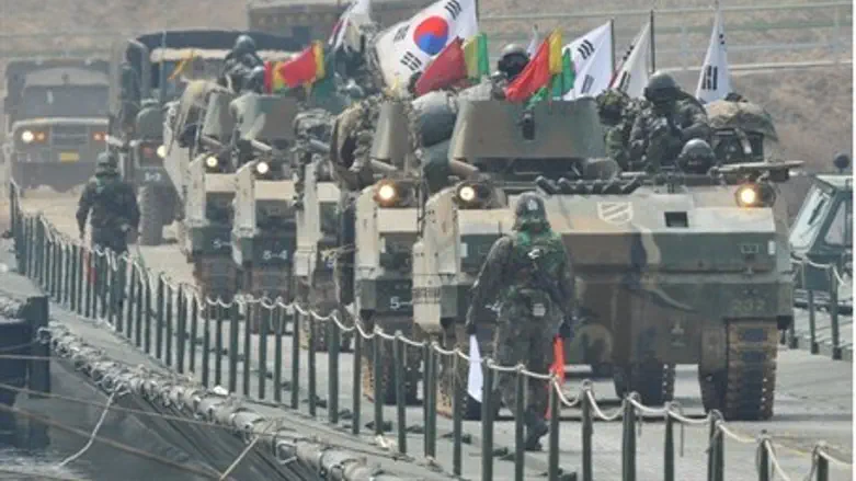 South Korean K-200 armoured vehicles