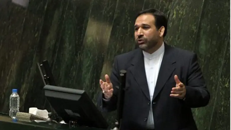 Iranian Finance Minister Shamseddin Hosseini