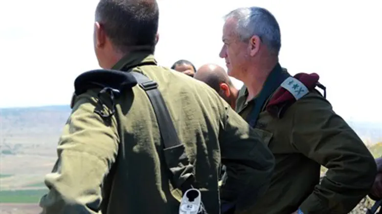 IDF Chief of Staff Benny Gantz