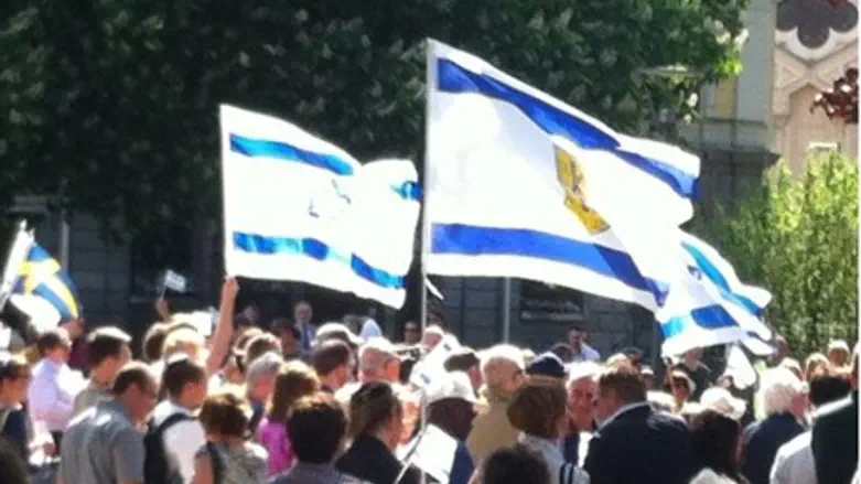 Sweden Rally for Israel