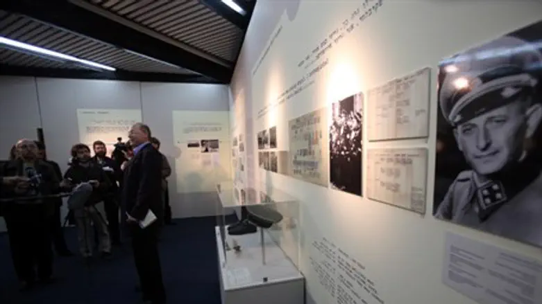 An exhibition in Yad Vashem 