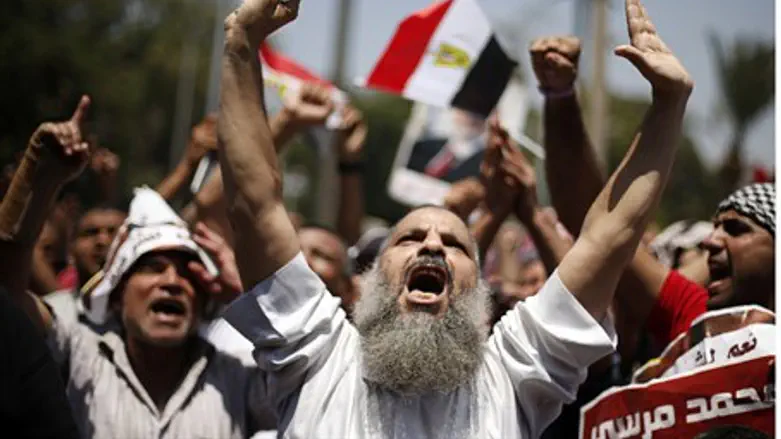 Following Morsi's ouster, the Muslim Brotherhood is banned in Egypt