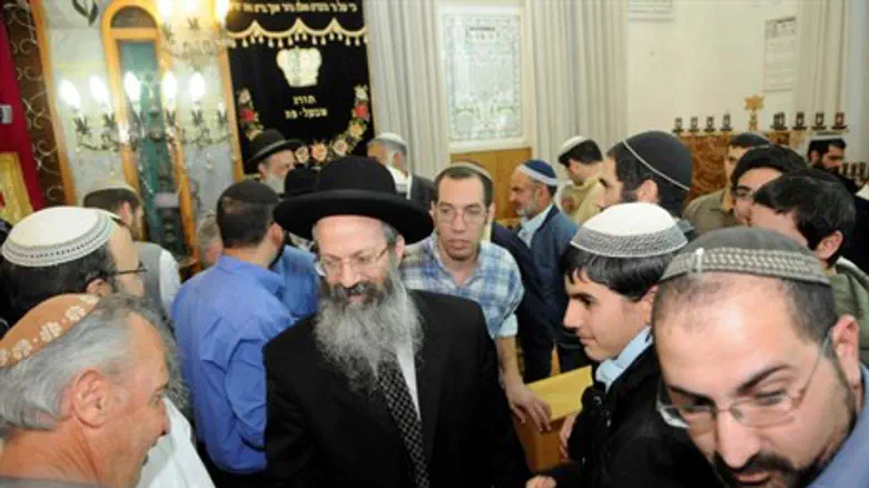 Rabbi Melamed at Har Bracha
