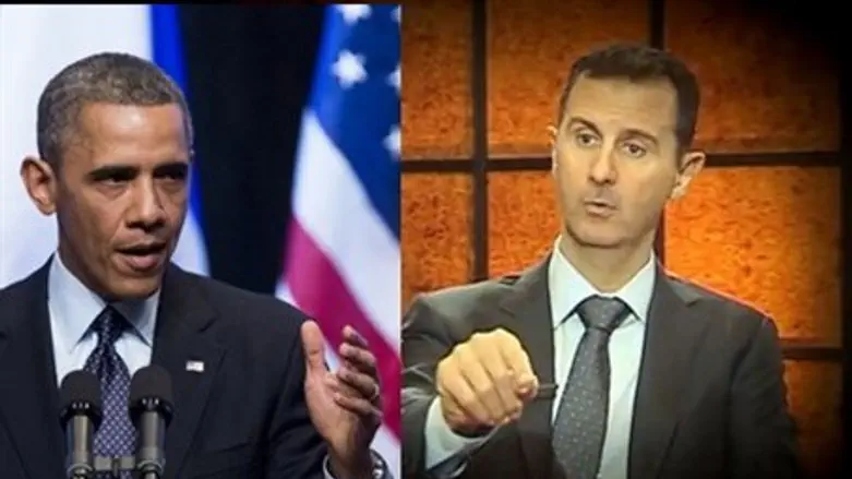 Pres. Obama and Pres. Assad