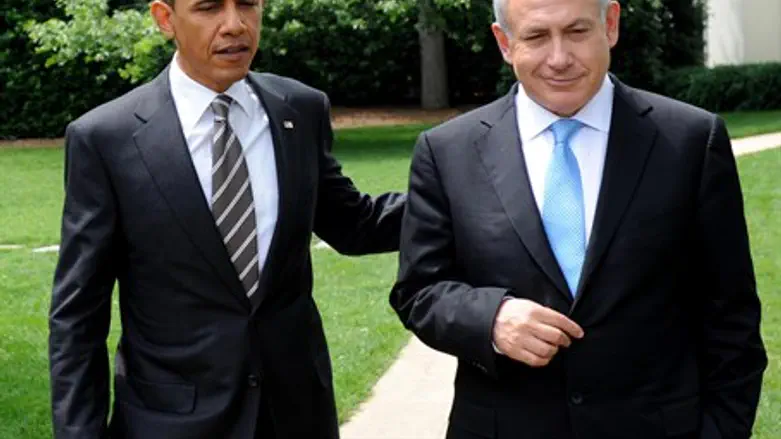 Биньямин Нетаньяху и Барак Обама
