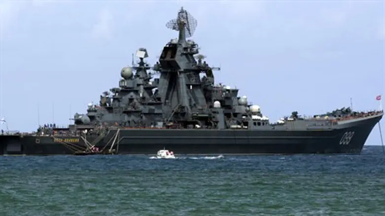 Атомный ракетный крейсер "Петр Великий"