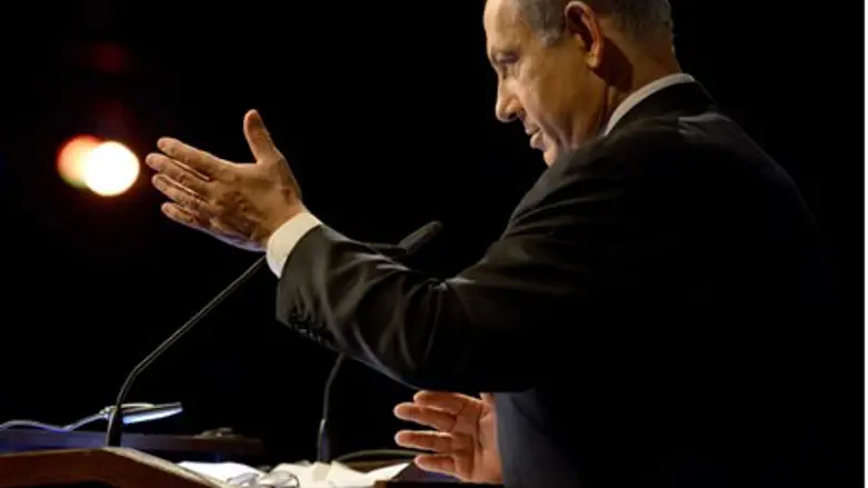 Netanyahu speaks at the alternative fuel and 