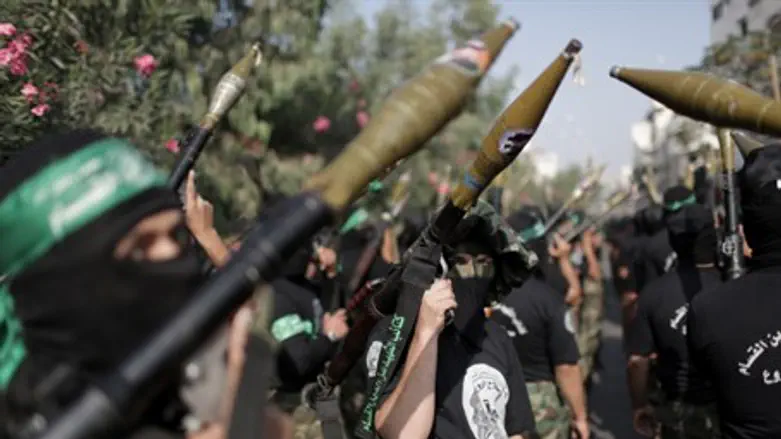 Террористы группировки ХАМАС. Иллюстрация