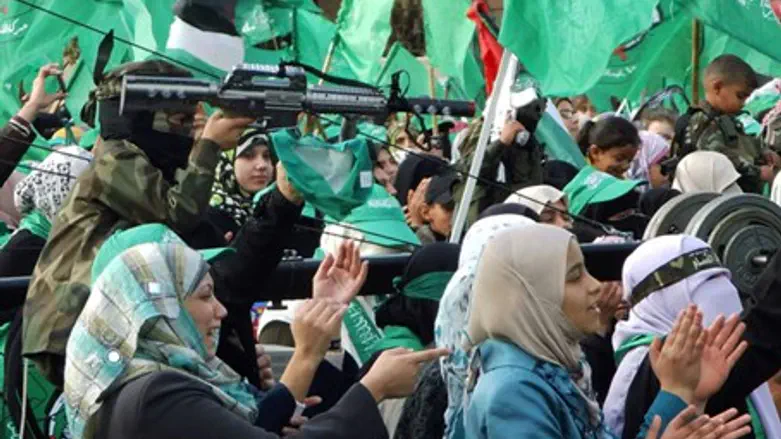 Празднование годовщины ХАМАС