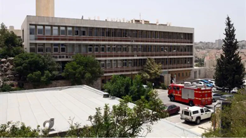 Здание Еврейского университета на горе Скопус