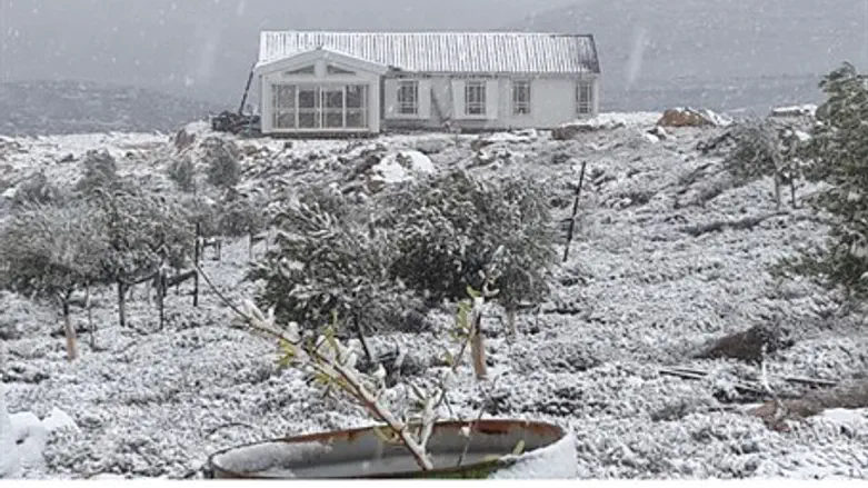 Illustrative: Samaria Snow Scene