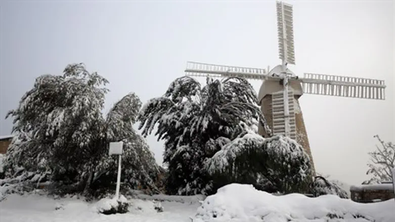 ירושלים תחת שלג