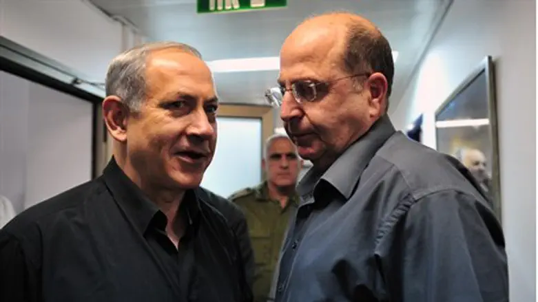 Биньямин Нетаньяху и Моше (Буги) Яалон