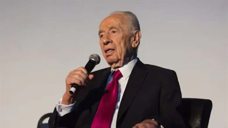 President Shimon Peres at the 50th anniversar