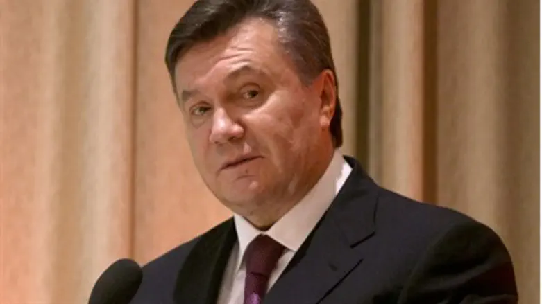 Ukrainian President Viktor Yanukovych (file)