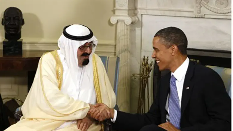 Obama and Saudi King Abdullah (archive)