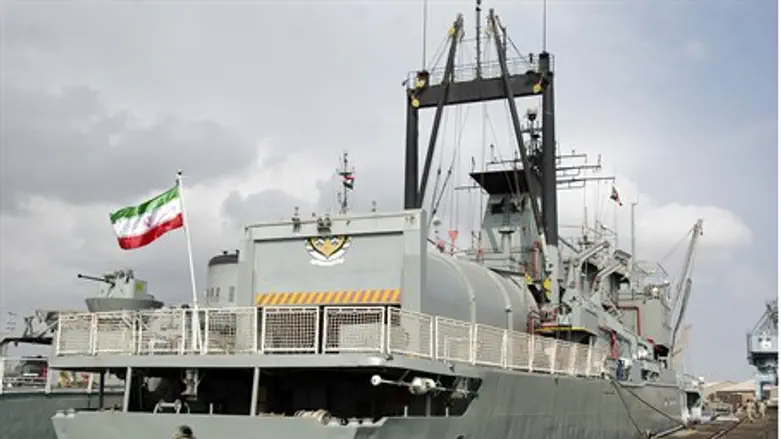 Iranian navy warships (archive)
