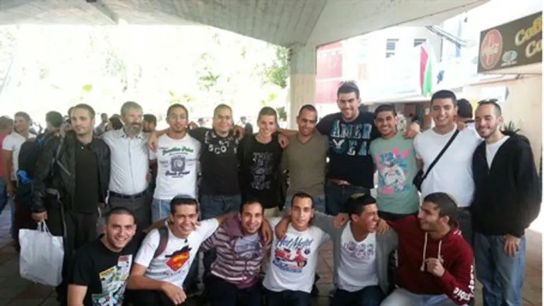 Hesder Yehiva students at the IDF Recruitment