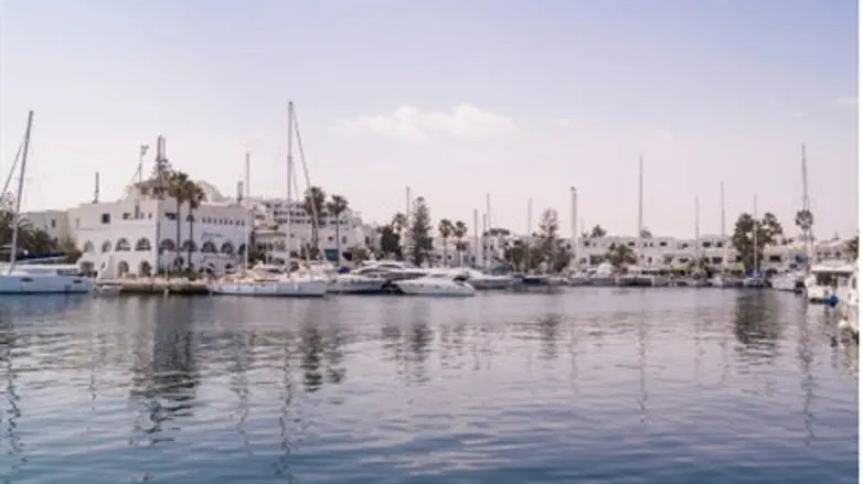 Port in Tunisia