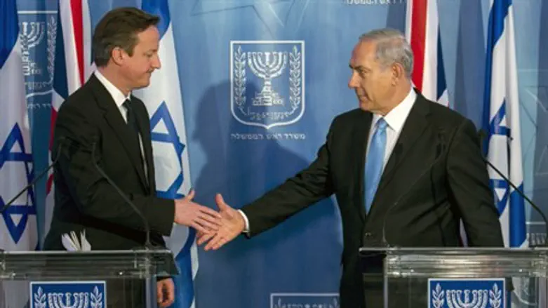 Cameron and Netanyahu