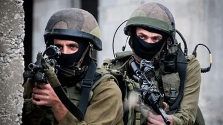 IDF soldiers in action
