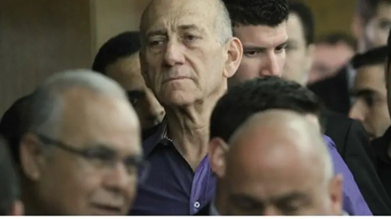 Former Prime Minister Ehud Olmert at the Tel 