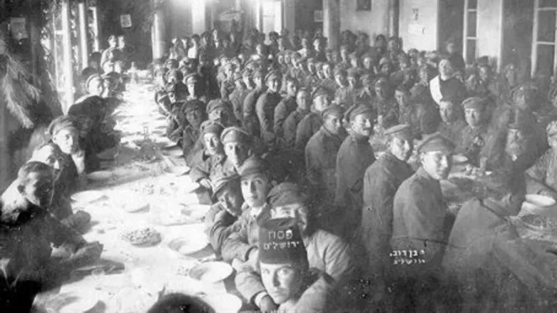 Jewish Brigade 1919, Pasover in Jerusalem