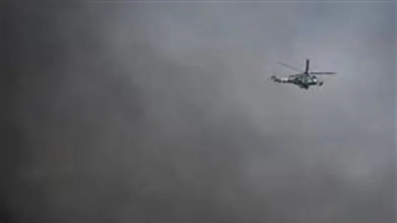 Украинский военный вертолет