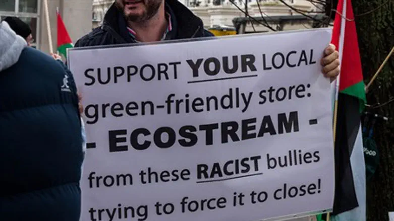 SFI activists supporting Eco Stream in Bright