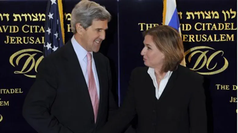 Kerry and Livni (archive)