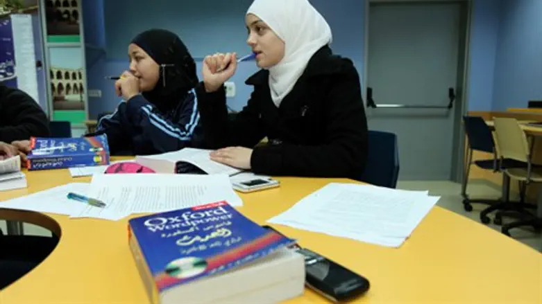 אילוסטרציה: סטודנטים ערבים
