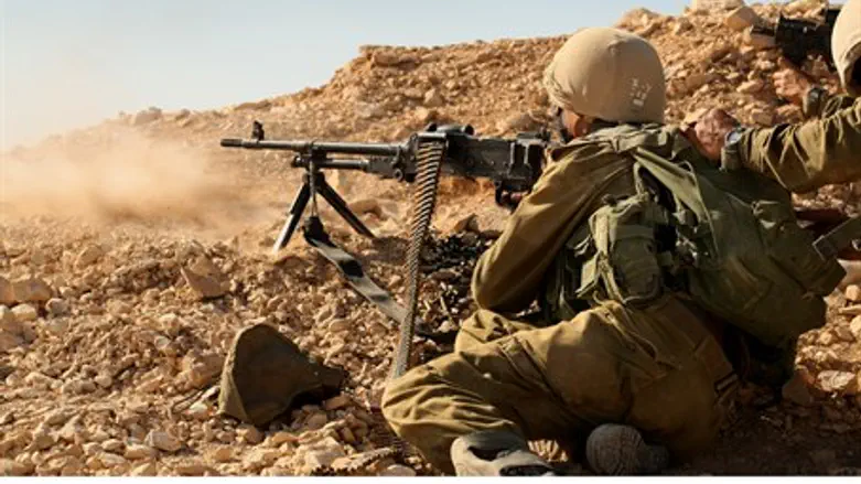 Givati soldiers during training drill (file)