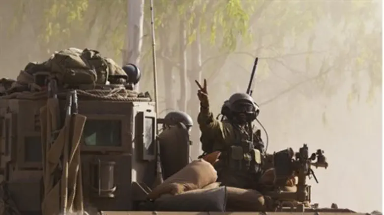 Силы ЦАХАЛа в секторе Газы. Иллюстрация