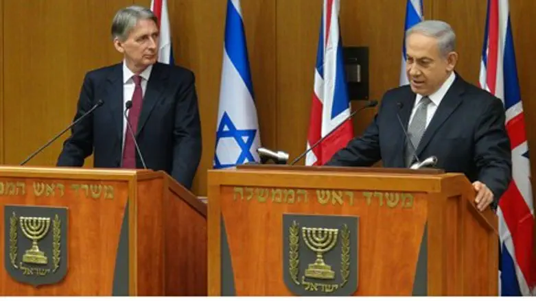 Netanyahu and Hammond