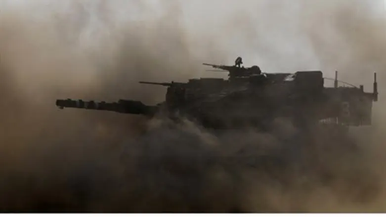 IDF tanks in Protective Edge (file)