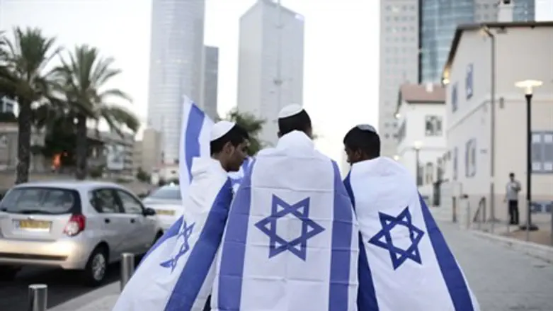 Israel unites. (illustrative)
