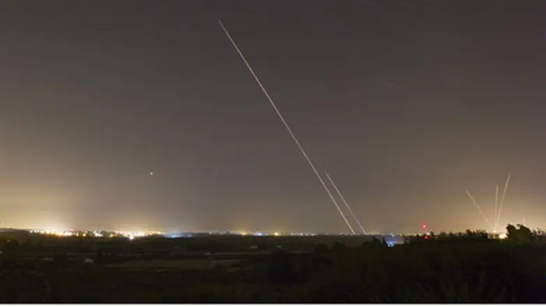 Rockets fired from Gaza (file)