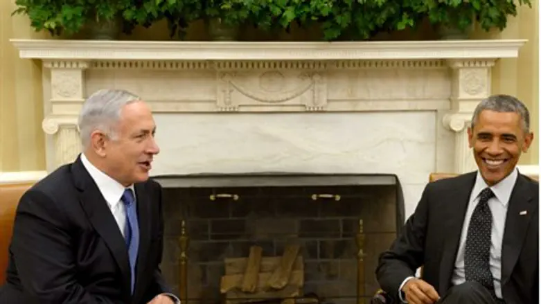 Netanyahu and Obama meet at the White House