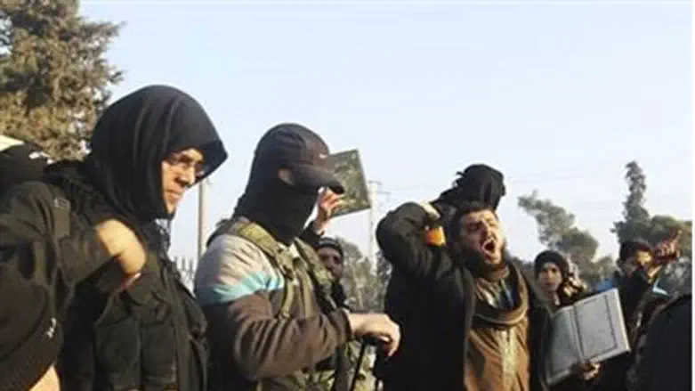 Fighters from the Islamic State in Iraq and the Levant