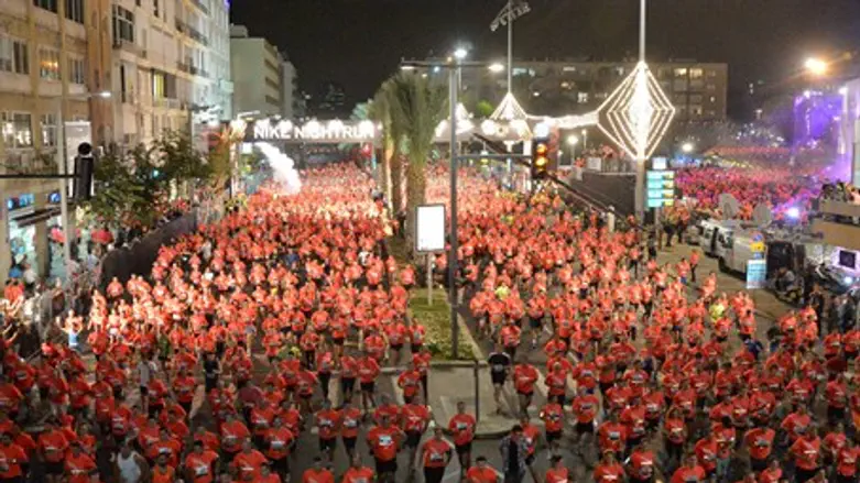 Tel Aviv Night Run (file)