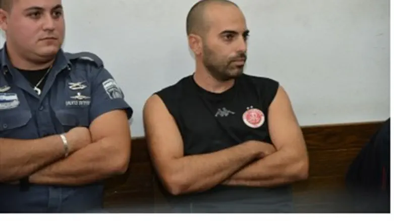 Soccer fan arrested for violence.