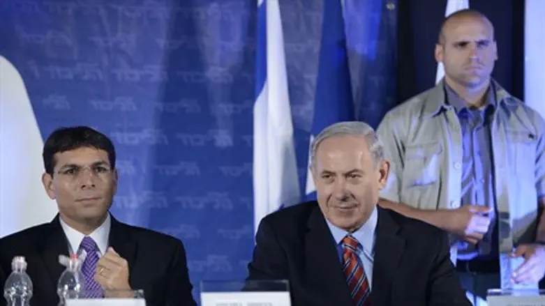 Danny Danon and Bnyamin Netanyahu