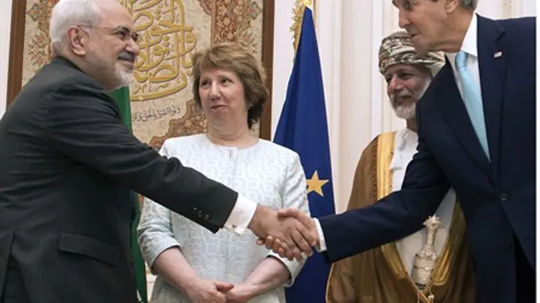Zarif, Kerry and Ashton meet in Oman