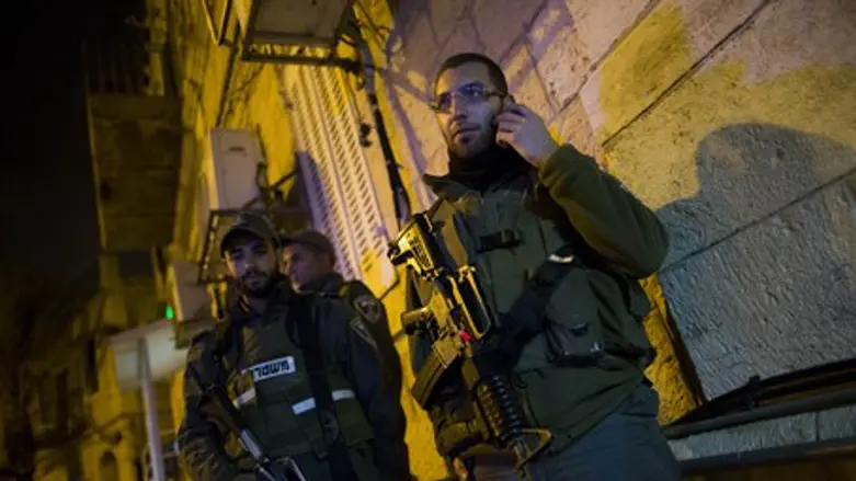 Полиция на месте теракта в Иерусалиме