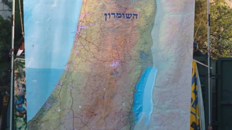 מפת ארץ ישראל
