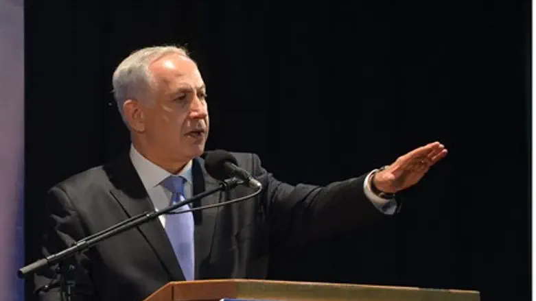 Биньямин Нетаньяху на заседании "Ликуда"
