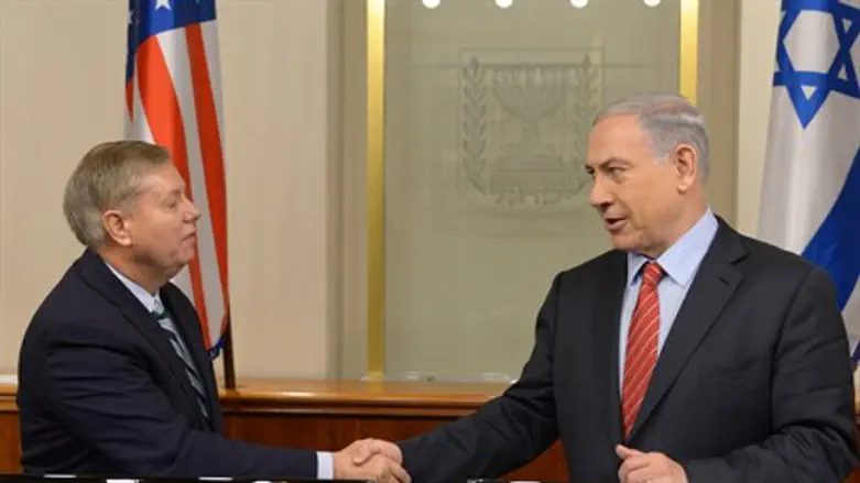 Binyamin Netanyahu, Lindsey Graham
