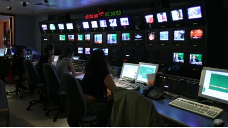 Channel 10 newsroom