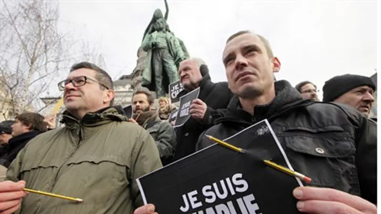 "I am Charlie" - demonstration for Charlie Hebdo